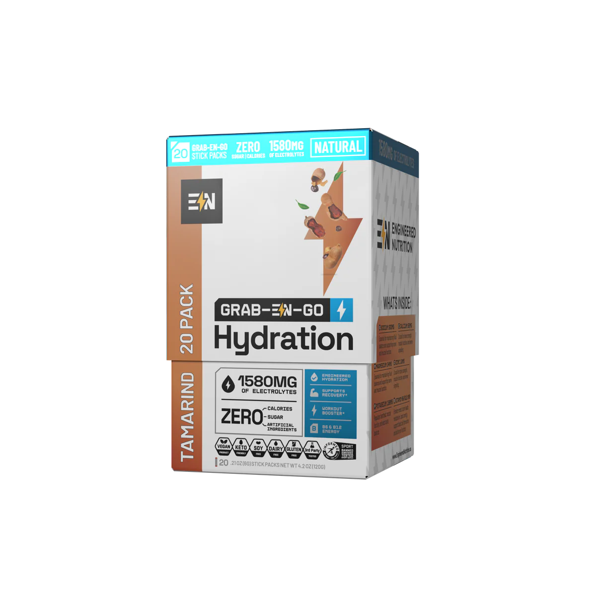 Engineered Nutrition Hydration Drink Mix  (20 sticks)