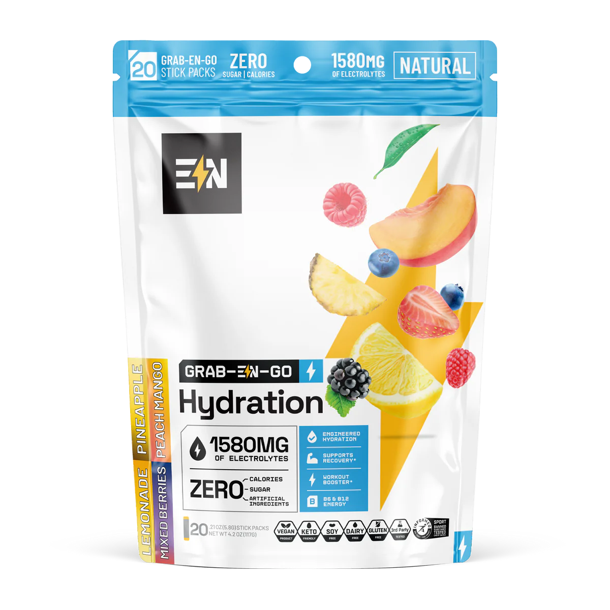 Engineered Nutrition Hydration Drink Mix  (20 sticks)